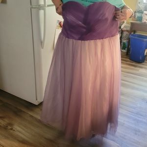 New Purple formal gown